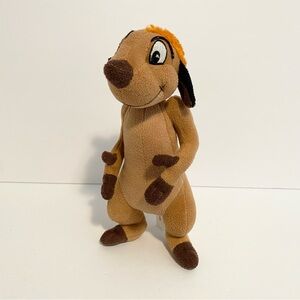 Disney Lion King Timon Plush 8” Stuffed Animal Toy Meerkat Movie Figure